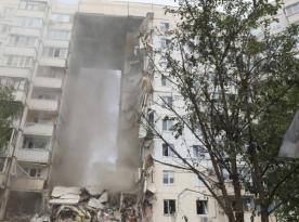 ​Residential Building Crumbles After an Explosion in Belgorod, russia: Detailed Analysis of Strike Angle