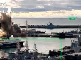 Ukraine Uses Sub Sea Baby Underwater Drones to Disable russian Kilo-Class Submarine in Novorossiysk (Video)