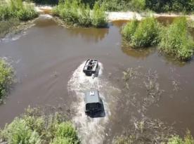 Defence Minister Showed Ukrainian-made Bohun All-terrain Vehicle