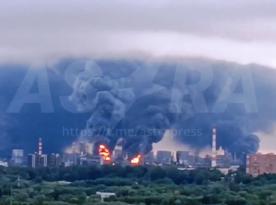 ​Moscow Shrouded in Smoke as Ukraine Launches Largest Drone Attack, Hitting Oil Refinery