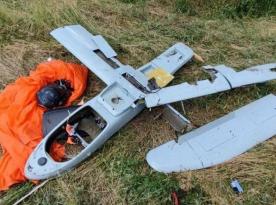 ​Ukrainian Forces Shoot Down russian Experimental Merlin-VR UAV with FPV Drone (Video)