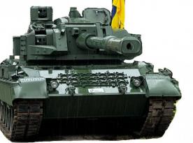 Is Leopard 1 with C3105 Unmanned Turret Supplied to Ukraine Still Unprotected Against Drones, and Can This Be Fixed?