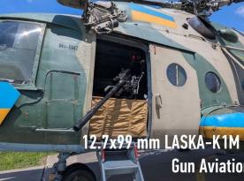 Ukraine Arms Mi-8 Helicopters with Domestic 12.7mm LASKA-K1M (SMT) Machine-Gun System to Hunt Down Shahed Drones