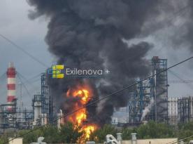 ​Ukrainian Drones Passed Through Four Layers of russian Air Defenses to Strike Oil Refinery 15 km From Kremlin in Moscow