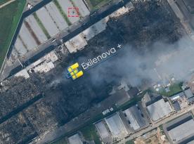 Satellite Imagery Shows Destruction of russia's Largest Wildberries Hub Near Moscow