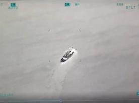 Ukrainian Drone Destroyed Two Russian Raptor Boats