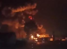 ​Ukrainian Forces Hit Two russian Oil Depots During Night Attack