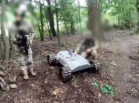 ​Ukraine's Defense Intelligence Showcases Combined Drone, Machine Guns, and Robotic Operations on the Front Lines (Video)