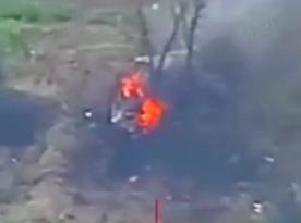 ​Ukrainian Drone Unit Destroys russian Akatsiya Artillery System Hidden in Forest (Video)