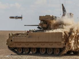 Bradley Gets Spike LR2 Through Drop-In TOW Adapter, Fifth-Gen Fire-and-Forget ATGM Needs Zero IFV Modifications