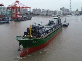 China Tests Air Defense Ship Made From Container Ship, SAM Container Launchers