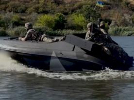 Ukrainian Navy Showcases the Barracuda Unmanned Boat: Cutting-Edge Maritime Drone in Action