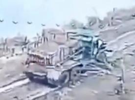 russian Grad MLRS Destroyed Ahead of Planned Strike on Ukrainian Forces (Video)