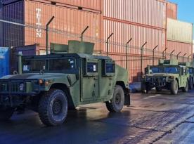 Ukraine receives new batch of Humvee armoured vehicles