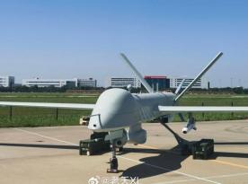 China Shows How Its MQ-9 Reaper Analog Would Hunt Taiwan's Naval Drones, KVD002 Strike UAV Sinks Unmanned Boat With Missile in CCTV Footage 