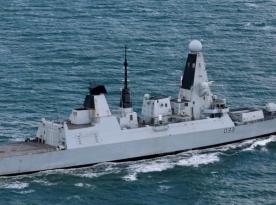 HMS Dauntless Spotted With Interceptor Drone Launchers Alongside Ukrainian Minesweepers, Royal Navy Declines Comment