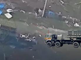 ​Drone Operators of Ukraine's 110th Brigade Destroy russia's New Vozrozhdenie MLRS (Video)