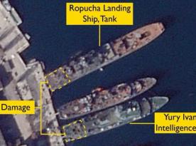 The UK Defense Intelligence Analyzes the Damage Caused to russian Naval Assets and Infrastructure in Sevastopol