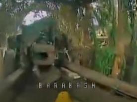 Ukrainian Sapsan Drone Unit Delivers Precision Strike on russian M-46 Gun Despite Anti-Drone Defenses (Video)