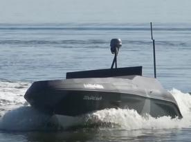 ​Ukrainian Marines Use the Barracuda Drone Boat to Launch FPV Strike on Enemy Vessel (Video)