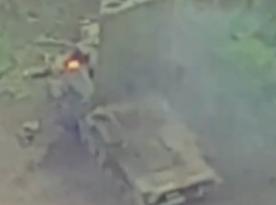 ​The Chornyi Lis Artillery Recon Unit Captured the Destruction of $24M Zoopark-1M Radar System during Setup (Video)