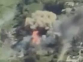 Ukrainian Artillery Destroys russian MLRS, Gun, Communications Antenna, and Shelter Near Pokrovsk (Video)