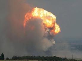 ​Ukrainian Drones Strike russian Ammo Dump in Temporarily Occupied Crimea