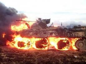 Ukrainian Border Guards Show How They Destroy Russian BTRs in Bakhmut Direction -Video