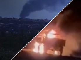 ​Ukraine Strikes russian Belets Oil Depot, Crimean Ammo Warehouse, and Command Nodes