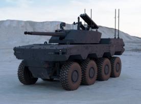 ​War of Drones: Estonia Unveils Havoc 8x8 RCV Unmanned Combat Vehicle With Anti-UAV Missiles Developed for Ukraine