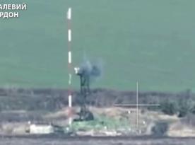 Ukrainian Border Guards Destroy russia's Newest Pole-21 Electronic Warfare System Using FPV-Drone (Video)