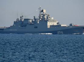 Admiral Grigorovich Frigate Escorts Shadow Fleet Tankers in English Channel as russia Fears Ukrainian Maritime Drones
