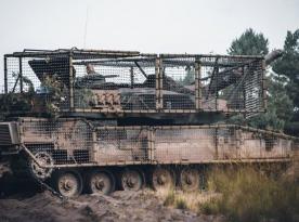 Poland Puts Cage Armor on Leopard 2PL but Leaves Engine Bay Exposed to Drones 