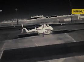 Ukrainian FPVs Smash Two Mi-8s at russia's Central Crimea Airbase
