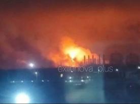 ​Drone Strike Hits russia's High-Capacity Chemical Facility