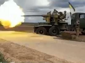 How Successful Soviet S-60 Anti-Aircraft Guns in Ukraine 