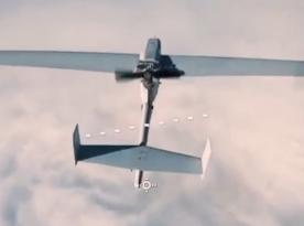 Ukrainian 5th Brigade Shoots Down New russian Zala KUB 10E Drone Near Pokrovsk (Video)