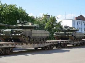 ​russia Develops Turret Equipped with Arena APS to Protect Against Ukrainian Drones, Blurring the Line Between T-90M and T-80BVM2 Tanks