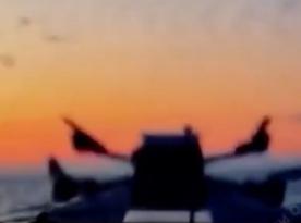 Unidentified ​Ukrainian Marine Drones Launch the Baba Yaga Bombers on russian Radar Targets