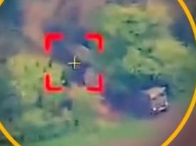 Ukrainian Forces Destroy S-300 Missile Carrier Loaded with Missiles (Video)