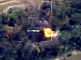 Ukrainian 44th Brigade Destroys Three russian Msta-B Howitzers and Hits Troop Position (Video)
