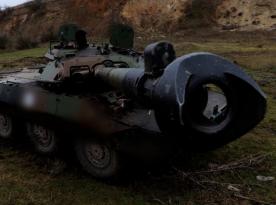 AMX-10RC on the Battlefield in Ukraine: Improvised Self-Propelled Artillery Praised for Effectiveness Against Enemy Infantry  