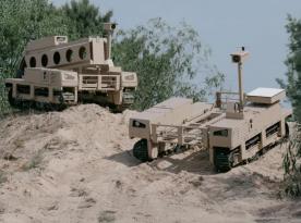 ​Ukraine's New TERMIT Robot Rolls Into War: Deliver Gear, Navigate Trenches, and Carry up to 300 Kg