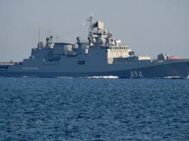 ​russian Admiral Grigorovich Frigate Fires at British Yacht in English Channel 
