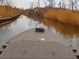 ​Ukrainian Barracuda USV Destroys russian Boat and Logistics Base (Video)