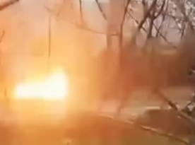 Targeted Explosion Disrupts russian Supply Operations in Melitopol (Video)