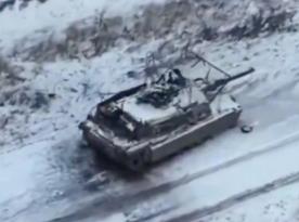 ​The Abrams Tank’s Crew Reveals the Details of russian Assault With Fiber-Optic FPV Drones (Video)