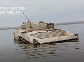 ​After Two Years Underwater, russian BMP-2 Vehicle Was Reclaimed by the 63rd Mechanized Brigade (Video)