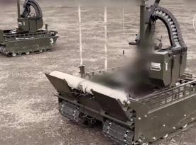  russia Unveils New Batch of Courier Combat Robots, Previously Destroyed by Ukrainian Forces Using FPV Drones in Battle