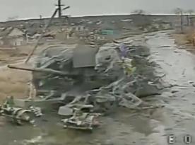 Ukrainian FPV Drones Turn russian T-72 Tank Into Burning Wreck Near Yampil (Video)